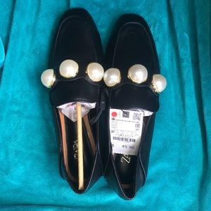 Zara Pearl Mules